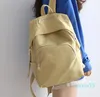 Backpack Simple School For Teenage Gilrs Laptop Student Waterproof Nylon Fashion Girl Knapsack Women