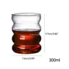 Wine Glasses Dropship Single-Layer Glass Cup With Straw Drinking Juice Material For Bar
