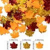Party Decoration 1Pack (about 15g) Thanksgiving Simulation PVC Sequins Tabletop Arrangement Fall Confetti