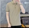 T-shirts pour hommes Designers été haut de gamme à manches courtes t-shirt hommes nouveau polo décontracté hommes grand mince mince T-shirt