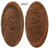 US Wheat Penny Head 6pcs olika fel med ett off -center hantverk pendelltillbehör kopia mynt256a