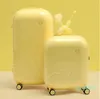 Bubble suitcase 20 inch small and lightweight password boarding box 26 inch student trolley box cute silent universal wheel