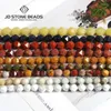 Losse Edelstenen Natuursteen Facet Sodaliet Amazoniet Jasper Diamant Vorm Kralen 6 8 10mm Voor Sieraden Maken Diy Oorbellen ketting