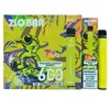 ZLQBAR 600 Puffs E-Zigaretten 550 mAh 2 ml 0 % 2 % Einweg-Vape, autorisiert, 15 Geschmacksrichtungen