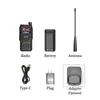 Walkie Talkie Jianpai 8810 Volledige frequentieband IP67 Waterdichte tweeweg Radio's suport Type-C laad FM Radio SOS AM MDC1200