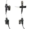 Earpiece 6350 7550 6550 XPR 7350のMotorola for Acoustic TubeとPTT MIC（LR Earmolds+Earを使用した2つのラジオワークシートーキーヘッドセット