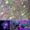 Décorations de Noël 10 ballons en latex transparent néon UV Blacklight réactif étoiles ballons étoiles Points fête d'anniversaire 231130