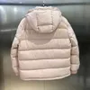 Parka da donna 2023 Inverno Nuovo m Stella femminile Rosa Maya addensato Piumino d'anatra bianco Cappotto allentato viso luminoso Qnka