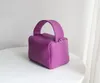 Sacos de noite Pequenos Bolsas Quadradas Nicho Designs Estilo Coreano Casual Couro Tofu Bolsa Feminina Bolsas Candy Color Top-Handle