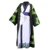 Kom Cosplay One Piece Roronoa Zoro Jubah Kimono Setelan Penuh T220813244P