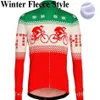 2022 feio natal inverno camisa de ciclismo térmica velo bicicleta roupas mtb camisa longa ropa ciclismo invierno hombre maillot2629