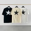 Fear of Round Neck Shirt Trendy Five Pointed Star Limited Kurzarm T-Shirt Fog Large Herren und Damen Sommer Jugend