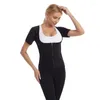 Damesjapers Sauna Sauna Mouw Yoga Tops Buikgewichtverlies Shapewear Slimming Training Shirts