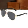 Nya lyxiga ovala solglasögon för män Designer Summer Shades Polariserade glasögon Svart vintage överdimensionerade solglasögon av kvinnor manlig solglasögonglasögon occhiali da sole