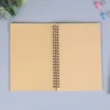 Notepads 1 Book Retro Spiral Coil Kraft Paper Notebook Sketchbook Painting Diary Drawing Graffiti Office School Stationery 231130