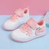 Sneakers Kinderschoenen Lente Meisjes Casual Mode Prinses Vlinder PU-leer Board 231129