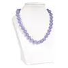 Kedjor Valbar storlek 10mm Violet Crystal Quartz har charmen av vackert halsband special i Women's Day 8 -tum grossist