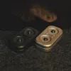 Nyaste uggla fidget spinner fidget push skjutreglage hand spinner metall edc fidget leksaker kontor skrivbord leksaker för vuxna barn julklappar