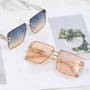 Vision Care 2022 New Fashion Sunscreen Sunglasses Women’s High Sense Diamond Cut Grasses Men Mens Mens