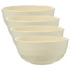 Bowls 4 Pcs Bowl Spaghetti Salad Unbreakable Appetizer Home Household Tableware