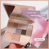 Ögon Shadow 10 Color Eyeshadow Palette Glitter Matte Shimmer Pearly Makeup Pearlescent Shiny Long Lasting Diamond Palett Cosmetics 231129