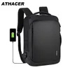 Sac à dos multifonctionnel pour ordinateur portable pour hommes, sac antivol, chargement USB, grande capacité, résistant à l'usure, voyage, école de commerce, Backpack1291t