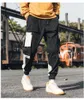 Herenbroek heren vracht hiphop streetwear zakken joggers joggers Japanse stijl harajuku harem sport pant man cotton clothiong