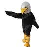 Halloween preto águia careca mascote traje dos desenhos animados anime tema personagem unisex adultos tamanho festa de natal ao ar livre publicidade outfit terno