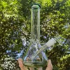 10 tum glas Bong Hookah Reting Water Pipe Bubbler Percolator +14mm Glass Bowl