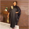 Roupas étnicas Vestidos Africanos para Mulheres 2023 Plus Size África Roupas Roupas Elegante Muçulmano Abaya Dubai Kaftan Slik Maxi Vestido Drop Dhotj