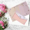 Geschenkwikkeling 5 sets schrijven Stationery Paper Letter Bruiloft Envelops uitnodigingen Bulk envelop Pocket