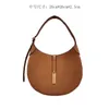 Mini sac à bandoulière femme sac axillaire en daim sac Hobo en cuir de veau sac de créateur lune sac de luxe sous les bras grand sac à main poney plaque en laiton sac à main de qualité supérieure sac de mode pochette