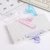 Clipboards Ins Transparent Binder Clips Kawaii Paperclips File Documents Tickets Bookmarks Index Page Holder Office Binding Supplies 231130