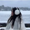 Muffy ucha muffy pluszowe ciepłe zimowe kobiety słuchawki słuchawki mężczyźni przeciw zamarzaniu nausznik na zewnątrz zabezpieczenie na zimno okładka kaptur 231130