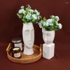 VASES HOME FURNISHINGSINS INS Human Body Plastic Art Vase Nordic Decoration Ceramic Sc​​ulpture White Flower