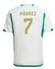 22 23 Algerie Soccer Jerseys Mahrez Brahimi Bennacer Algeria Special Jersey Men Maillot de Football Shirtsトレーニングユニフォームトップ