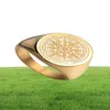 Mens sieraden ringen hiphop luxe ontwerper ring mannen houden van gouden ring verlovingsringen vintage kompas rapper mode accessoires8278916
