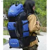 Sacos ao ar livre 90L Saco de Bagagem de Viagem Caminhadas Camping Mochila Mulheres Homens Grande Capacidade Ao Ar Livre À Prova D 'Água Mochila Saco de Montanhismo Q231130