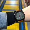 2023 New Retro Fashion Trend Casual Couple Watch Large dial genuine leather cowhide watch square personality