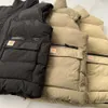 Carhartlys tasarımcı ceket en kaliteli sonbahar ve kış yeni üç renk, yakalı açık hava işlevsel pamuklu giyim yelek kolsuz çok erkekler