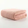 Towel 140x70cm Solid Color Micro Fiber Bath Adult Household Large Body Spa Blanket Water Absorption