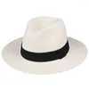 ワイドブリム帽子女性麦わら帽子2023女性ファッション汎用折りたたみ式夏旅行太陽フラットエレガントレディホリデービーチキャップ