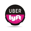 Badge per auto Lyft Insegna luminosa a LED Finestra accesa Interruttore di accensione/spegnimento Riproduzione per tassista Consegna di consegna Automobili Motociclette Exterio Otxce