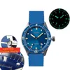 Montres-bracelets Cronos Sea Diver Watch Sapphire inoxydable NH35 Mouvement automatique Lunette en céramique 200m Résistant à l'eau Lume 236Q