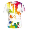 Camisetas masculinas 2023 Summer Unisex 3D Pattern Camise