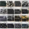 Chair Covers Stretch Stripes Sofa Slipcover Elastic Sofa Cover for Living Room Non Slip Furniture Protector for Pets Soft with Elastic Bottom Q231130