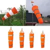 24 30 40 60inch Airport Windsock Aviation Outdoor Wind Sock Bag Camping Flag Dekorativa föremål Figurines2815