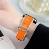 Lüks Apple Watch Band 38 40 41 42 44 45 49 mm Çiçek Deri Saatler Iwatch 8 7 6 5 4 SE Ultra 2 Tasarımcı Moda Marka Bilezik Saat Bandı Güzel Bilezik