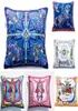 CushionDecorative Pillow Velvet Fabric American Luxury Duplex Full Printing Home Sofa Cushion Cover Pillowcase Without Core Car S4933727