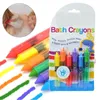 Bath Toys Bath Time Toy Crayons - Multi-Coloured Pack of 6 Bathing Toy Kids Pen Set K1MA Crayon 230131